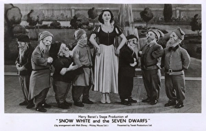 Images Dated 11th July 2017: Snow White and the Seven Dwarfs stage production
