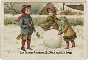 Spherical Collection: Snowball Scene