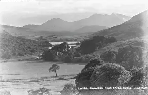 Conwy Prints: Snowdon from Capel Curig