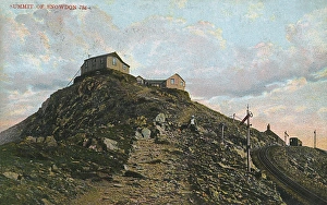 Railway on Snowdon