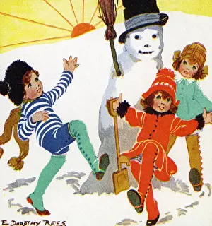 Snowman Prints: Snowman
