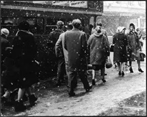 Snowy London