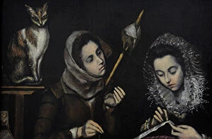 Bellas Collection: The so-called El Greco Family ascribed to Theotocopuli
