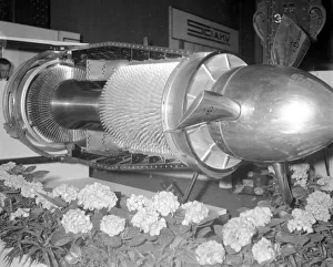 SOCEMA TGA-01 turboprop at the Paris Salon Aeronautique 1949 SOCEMA TGA-01 turboprop at the Paris Salon Aeronautique 1949