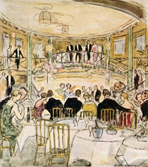 Images Dated 23rd July 2012: Social / Cafe De Paris 20C