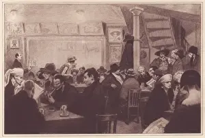 Montparnasse Prints: Social / Cafe Rotonde 1924