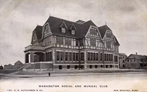 Social Club building, New Bedford, Massachusetts, USA
