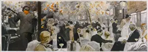 Tertre Prints: Social / Eating out 1933