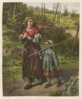 B Ring Prints: Social / Firewood 19C