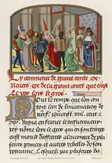 Thrones Prints: Social / France / C15 Court