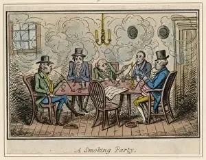 Social / Gents Smoking 19C