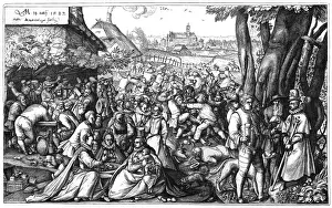 1587 Prints: Social / Germany / Tavern