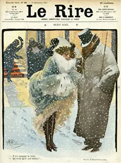 Social / Girl in Snow 1904