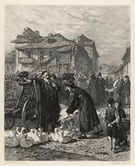 Inspects Prints: Social / Krakow Market 19C