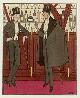 Relax Gallery: Social / Men in Bar 1913