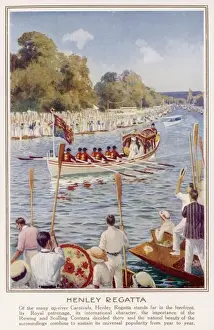 Elite Prints: Social / Royal Barge 1914