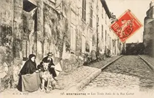Trois Prints: Social / Rue Cortot 1908