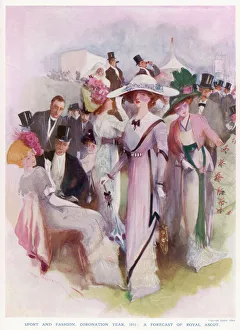 Enjoying Collection: Social Scene Ascot 1911