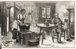 Slums Prints: Social Scenes / C19 Slums