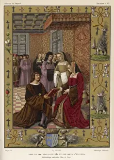 1490 Prints: Social Scenes / France / C15