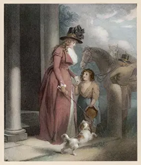 Squire Prints: SOCIAL / SQUIRES DOOR 18C