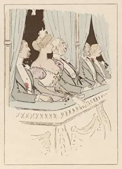Necked Prints: Social / Theatregoers 1890
