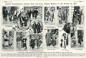 Society during the 1924 London Season