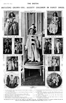 Images Dated 3rd November 2015: Society children in fancy dress