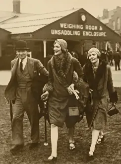 Society at Grand National Meeting at Aintree