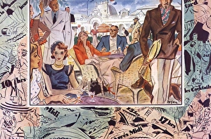 Images Dated 2nd September 2015: Society on the Riviera - a day of leisure in Monte Carlo
