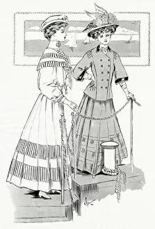 Frock Collection: Society women at Cowes Week 1907