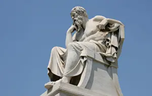 Academy Prints: Socrates (469-399 BC). Classical Greek philosopher
