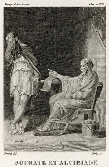 Alcibiades Gallery: Socrates & Alcibiades
