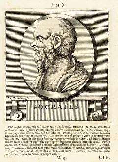 Gods And Heroes Prints: Socrates, Greek philosopher from Athens
