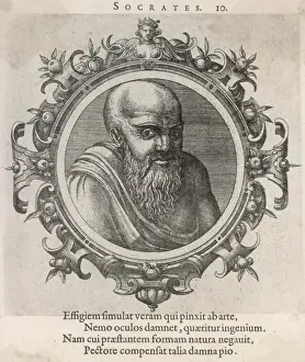 Medallion Prints: Socrates, Greek philosopher of Athens