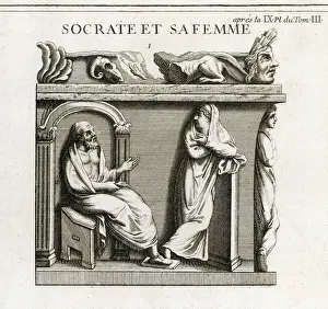 Notorious Prints: Socrates & Xanthippe (1)