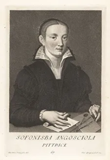 Medici Prints: Sofonisba Anguissola, Italian Renaissance painter, 1535-1625