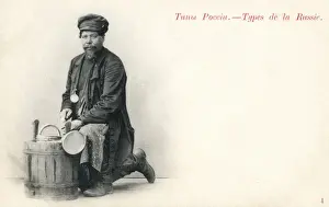 Soft Cheese Seller - Russia