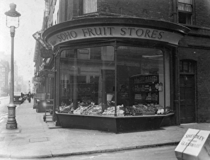 Images Dated 2nd February 2012: Soho Fruit Stores, London