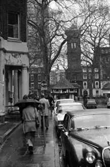 Rainy Prints: Soho, London - Carlisle Street W1