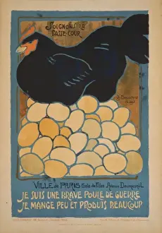 Soignons la basse-cour. Je suis une brave poule de guerre, j
