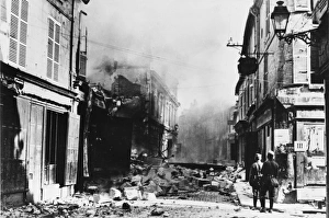 Aisne Gallery: Soissons ruins WWI