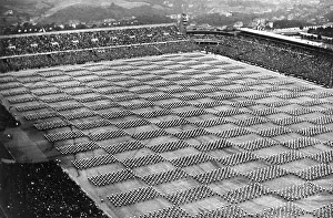 Masaryk Prints: Sokol Festival, Masaryk Stadium, Prague, Czechoslovakia