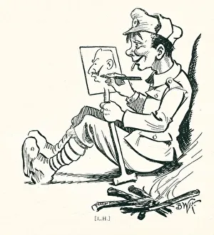 Mans Prints: Soldier Artist