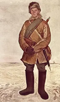 Siberian Prints: Soldier of Czech Volunteer Corps, Siberia, WW1