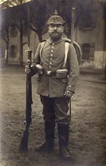Pointed Prints: Soldier of the German 14th Regiment, WW1
