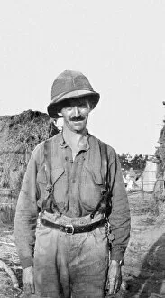 Shabby Gallery: Soldier in shabby uniform, East Africa, WW1