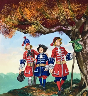 Images Dated 27th June 2006: The Three Soldiers