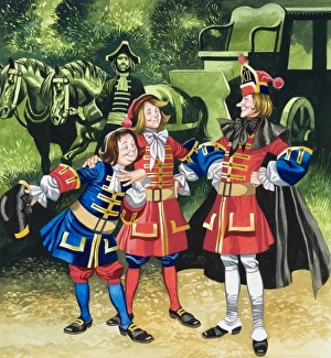 Images Dated 27th June 2006: The Three Soldiers