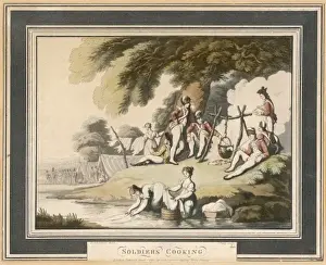 Womenfolk Prints: Soldiers Cooking